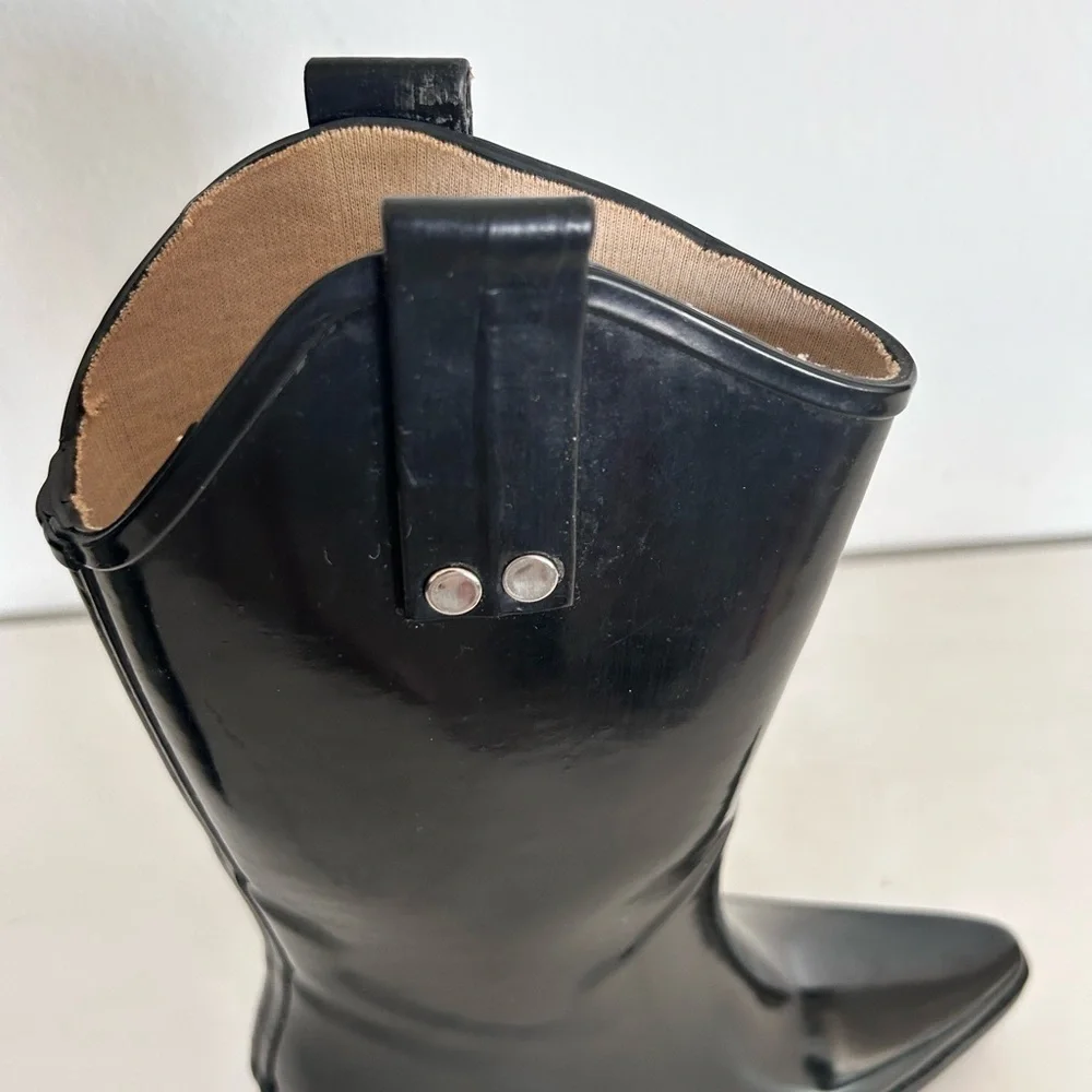 Capelli New York Shinny Cowgirl Rubber Boots